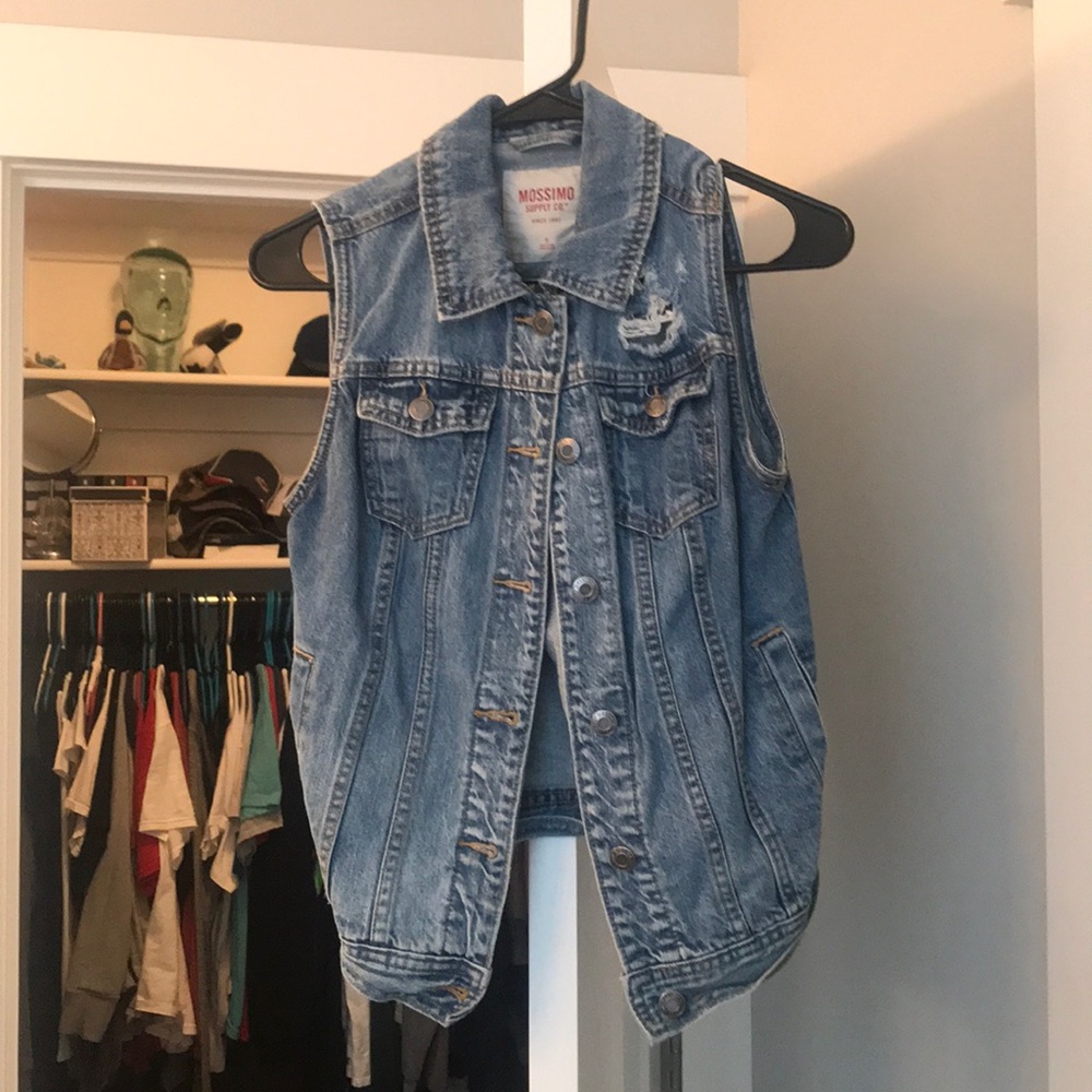 Denim vest